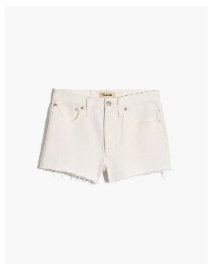 Women Relaxed Denim Shorts In Tile White Tile White Madewell Shorts Women Relaxed Denim Shorts In Tile White Tile White Madewell Shorts