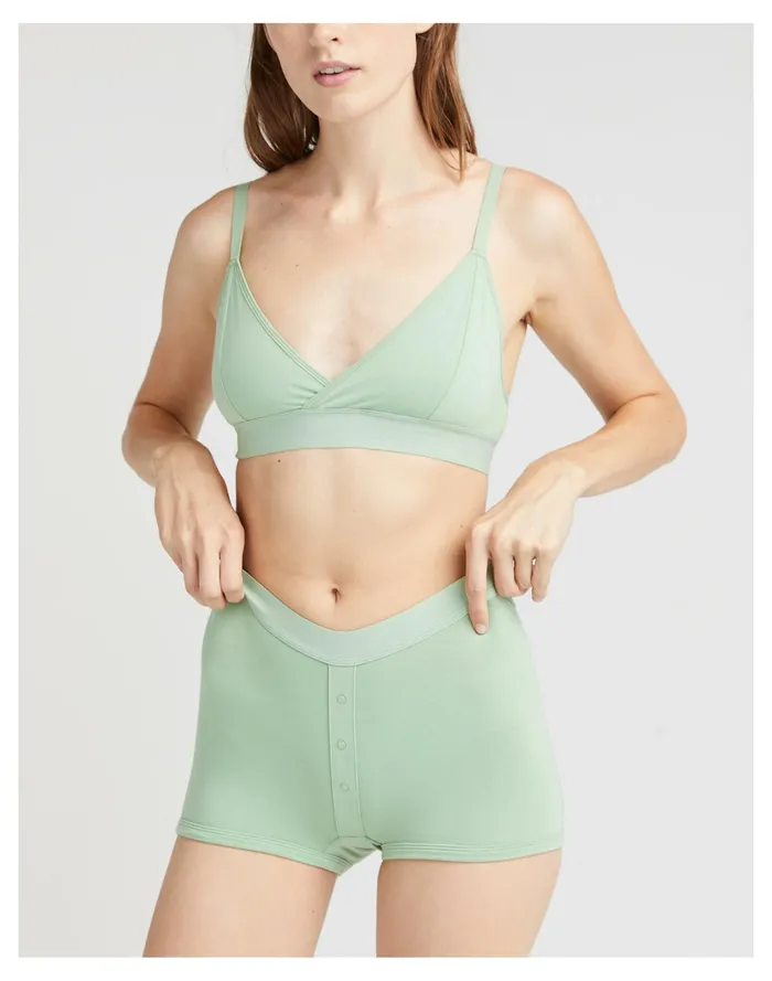 Women Richer Poorer Femme Boxers Sage Madewell Pajamas