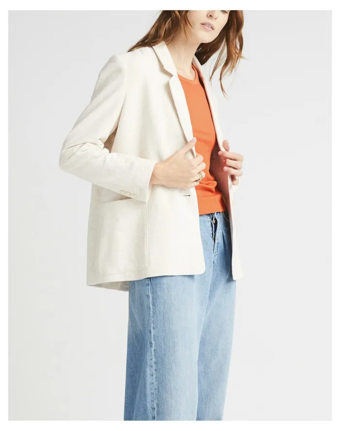 Women Richer Poorer Rustic Blazer Natural Madewell Jackets Women Richer Poorer Rustic Blazer Natural Madewell Jackets