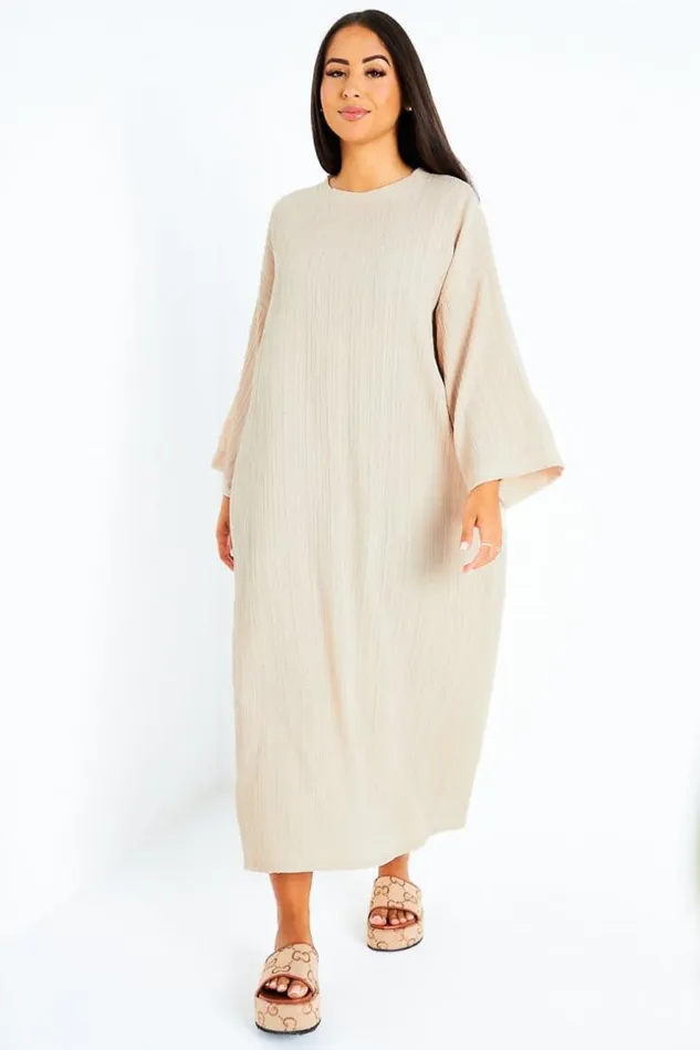Women Robe Beige Longue Couture En Relief Beige Brentiny Paris Short Dresses Women Robe Beige Longue Couture En Relief Beige Brentiny Paris Short Dresses