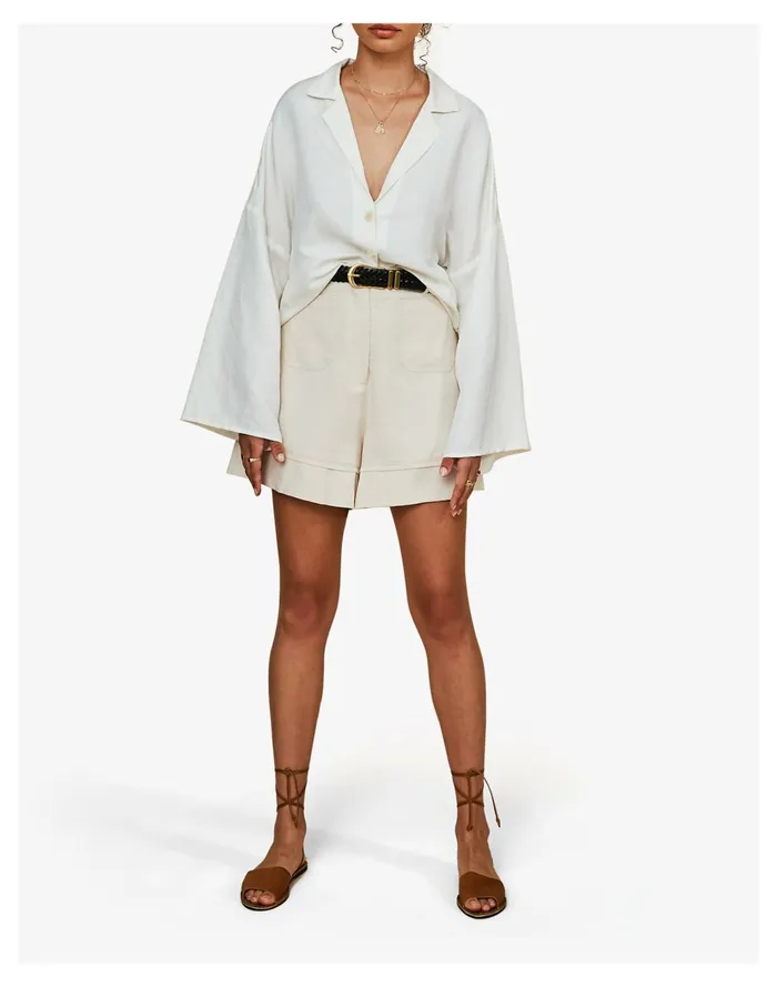 Women Sancia Annika Shirt White Madewell Tops and Shirts