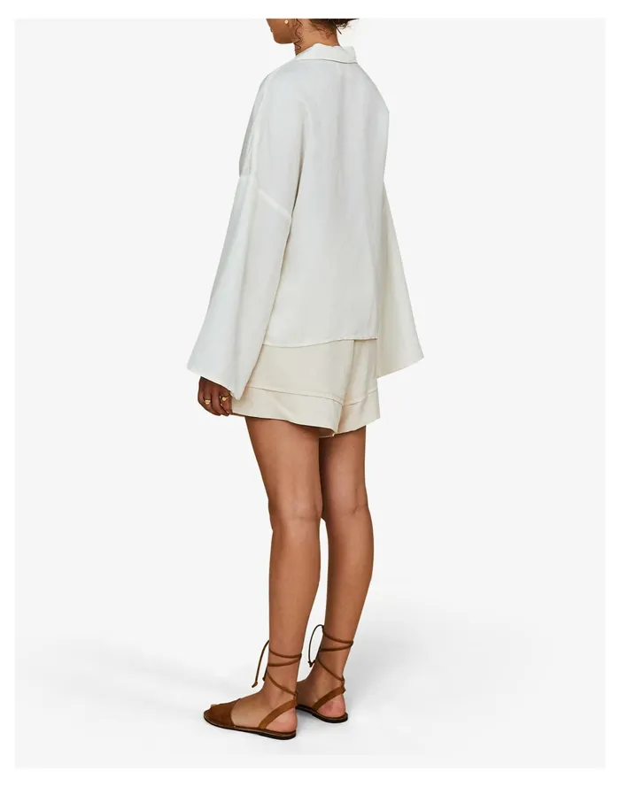 Women Sancia Annika Shirt White Madewell Tops and Shirts Women Sancia Annika Shirt White Madewell Tops and Shirts