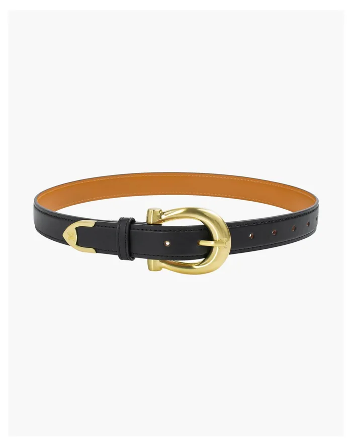 Women Sancia Leather Camille Belt Black Madewell Belts Women Sancia Leather Camille Belt Black Madewell Belts