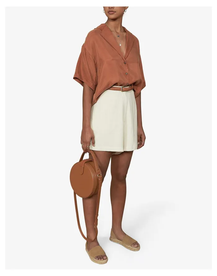 Women Sancia Soeli Shirt Brown Madewell Tops and Shirts Women Sancia Soeli Shirt Brown Madewell Tops and Shirts