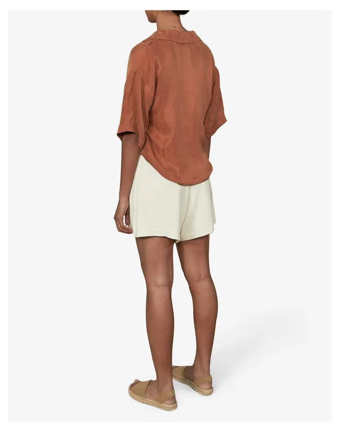Women Sancia Soeli Shirt Brown Madewell Tops and Shirts Women Sancia Soeli Shirt Brown Madewell Tops and Shirts