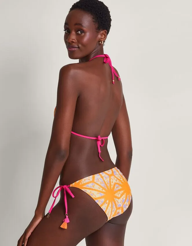 Women Santiago Bikini Bottoms Orange Monsoon Beachwear and Swimwear