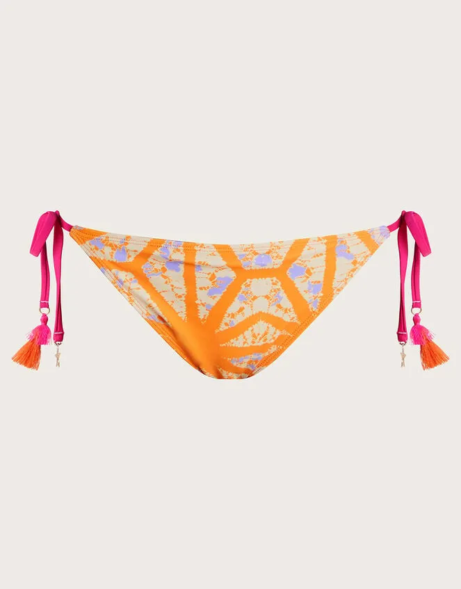 Women Santiago Bikini Bottoms Orange Monsoon Beachwear and Swimwear