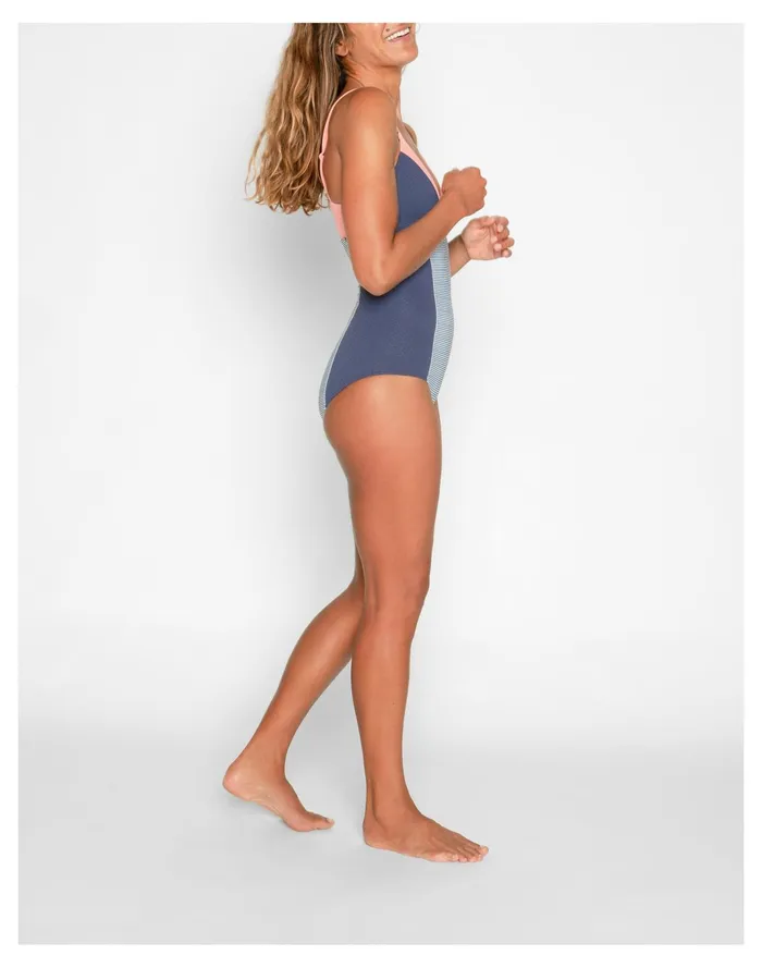 Women Seea Riviera One Piece Purple Multi Madewell Swim