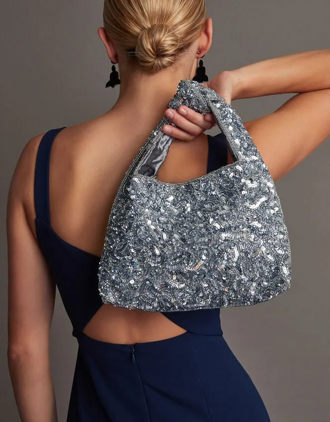 Women Sequin Knot Bag Monsoon Bags and Purses