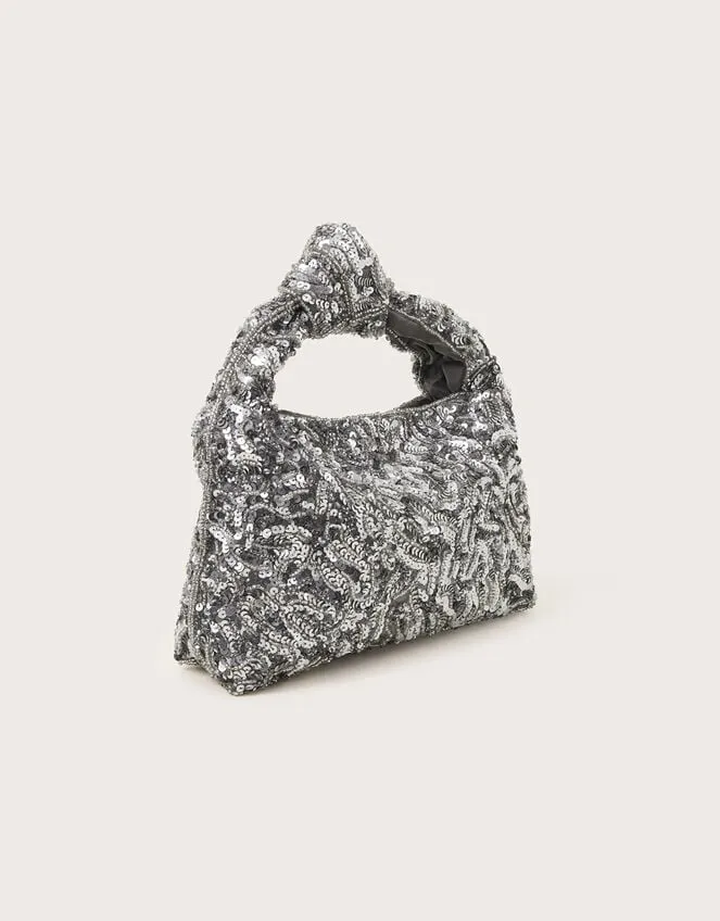 Women Sequin Knot Bag Monsoon Bags and Purses