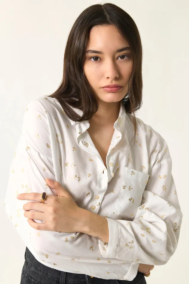 Women Shirt Velia Honey Chemise Coton Multicolore Des Petits Hauts Blouses Shirts and Tops Women Shirt Velia Honey Chemise Coton Multicolore Des Petits Hauts Blouses Shirts and Tops
