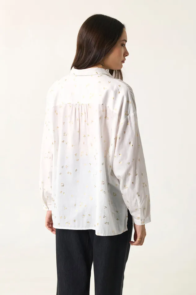 Women Shirt Velia Honey Chemise Coton Multicolore Des Petits Hauts Blouses Shirts and Tops