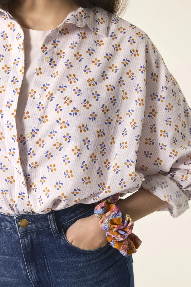 Women Shirt Vivette Brindille Chemise Coton Multicolore Des Petits Hauts Blouses Shirts and Tops