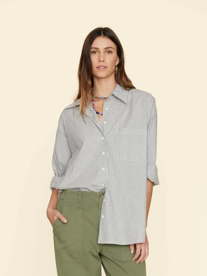 Women Shirts Xirena Sage White Sydney Shirt