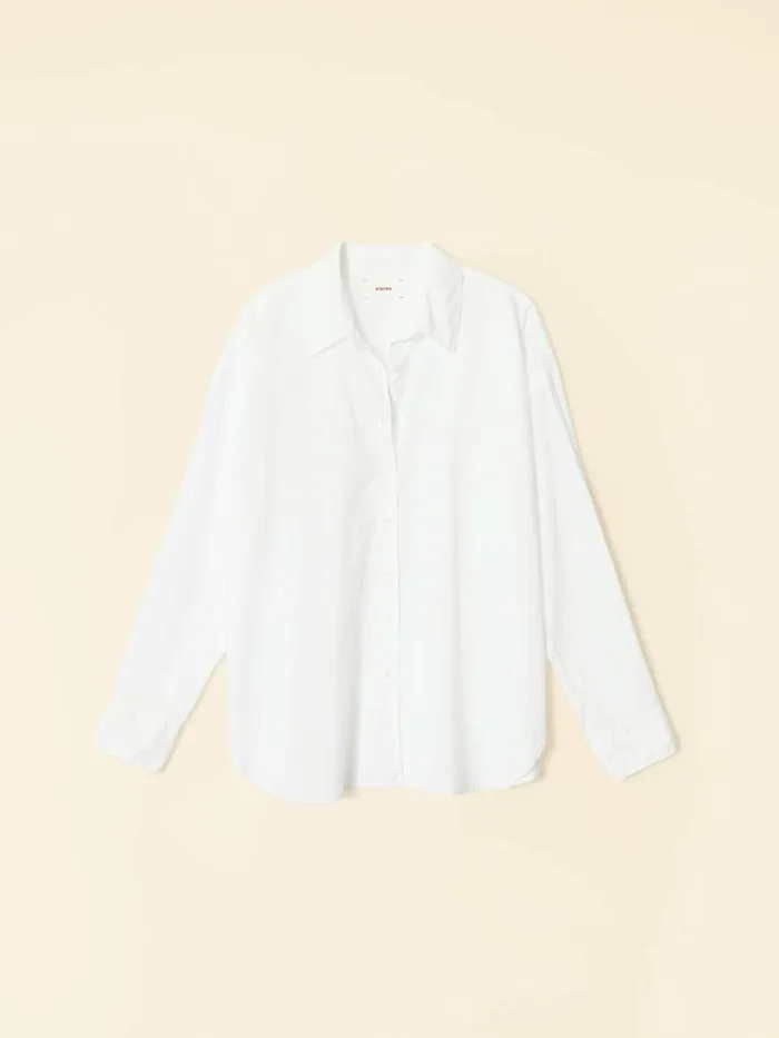 Women Shirts Xirena White Quinn Shirt