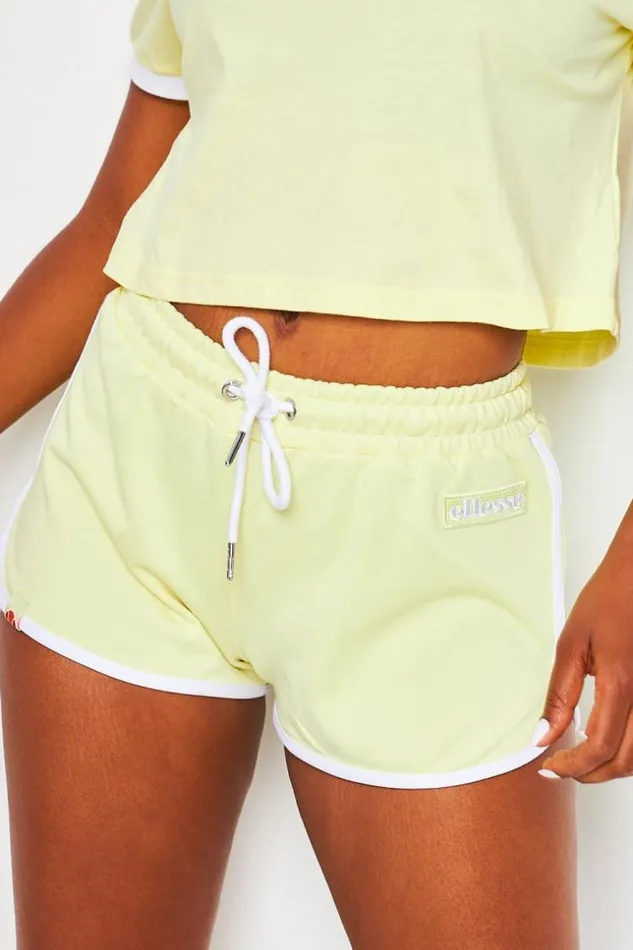 Women Short Vediamo Jaune Ellesse 8211 Sgj11886 Yellow Brentiny Paris Shorts