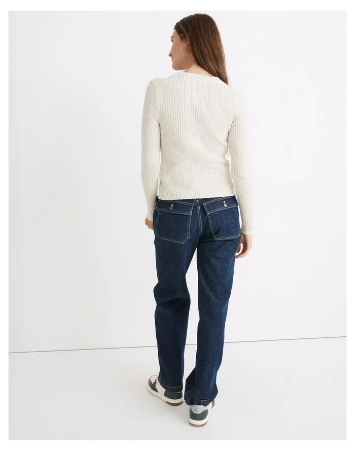Women Shrunken Ribbed Cardigan Sweater Heather Linen Madewell Sweaters Women Shrunken Ribbed Cardigan Sweater Heather Linen Madewell Sweaters