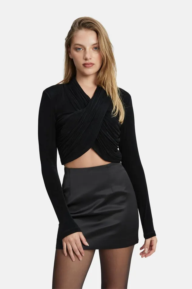 Women Skirts Bardot Mya Satin Mini Skirt In Black Black Women Skirts Bardot Mya Satin Mini Skirt In Black Black