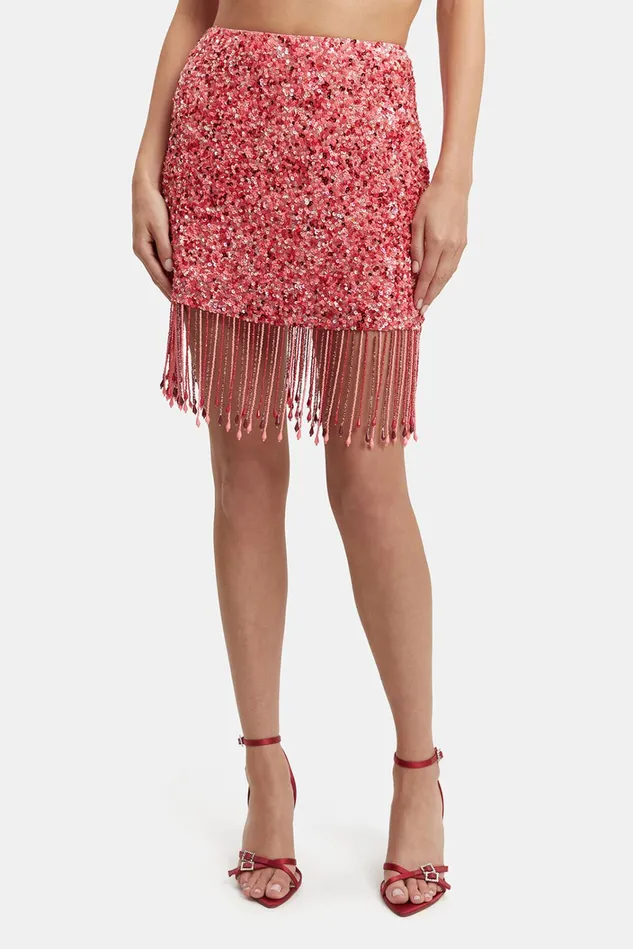 Women Skirts Bardot Sabri Mini Skirt In Multipink Multipink Women Skirts Bardot Sabri Mini Skirt In Multipink Multipink
