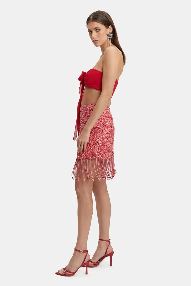 Women Skirts Bardot Sabri Mini Skirt In Multipink Multipink Women Skirts Bardot Sabri Mini Skirt In Multipink Multipink