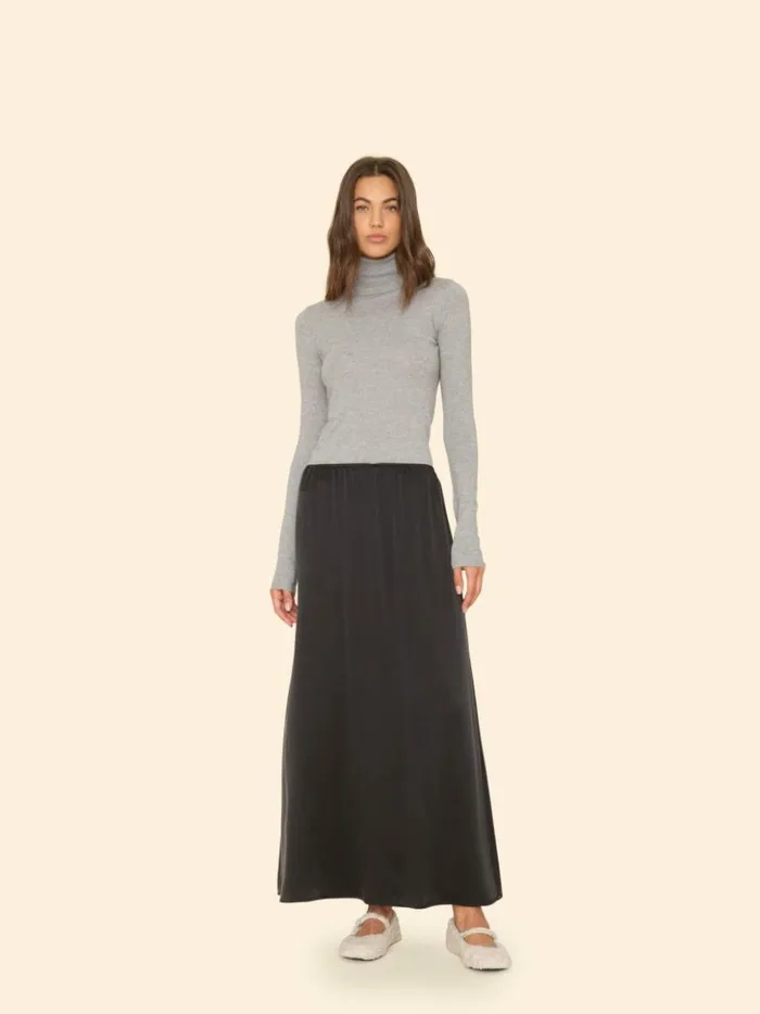 Women Skirts Xirena Jet Black Sela Skirt