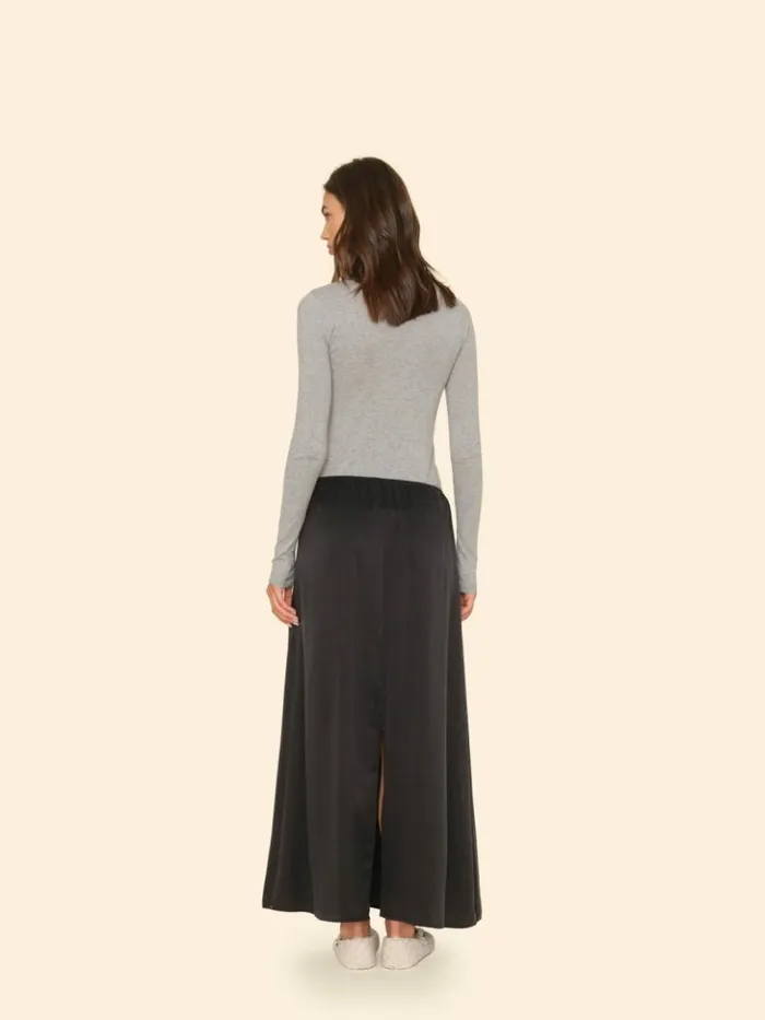 Women Skirts Xirena Jet Black Sela Skirt