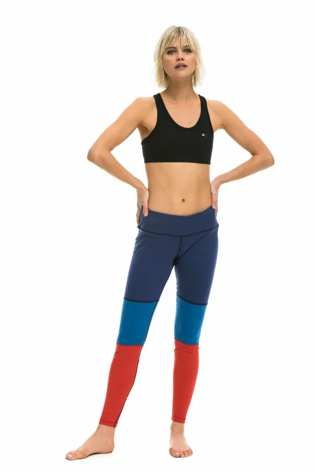 Women SPRINTER FULL LENGTH LEGGINGS 8211 POSEIDON CARIBBEAN RED Aviator Nation Leggings Women SPRINTER FULL LENGTH LEGGINGS 8211 POSEIDON CARIBBEAN RED Aviator Nation Leggings