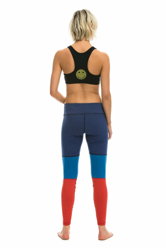 Women SPRINTER FULL LENGTH LEGGINGS 8211 POSEIDON CARIBBEAN RED Aviator Nation Leggings Women SPRINTER FULL LENGTH LEGGINGS 8211 POSEIDON CARIBBEAN RED Aviator Nation Leggings