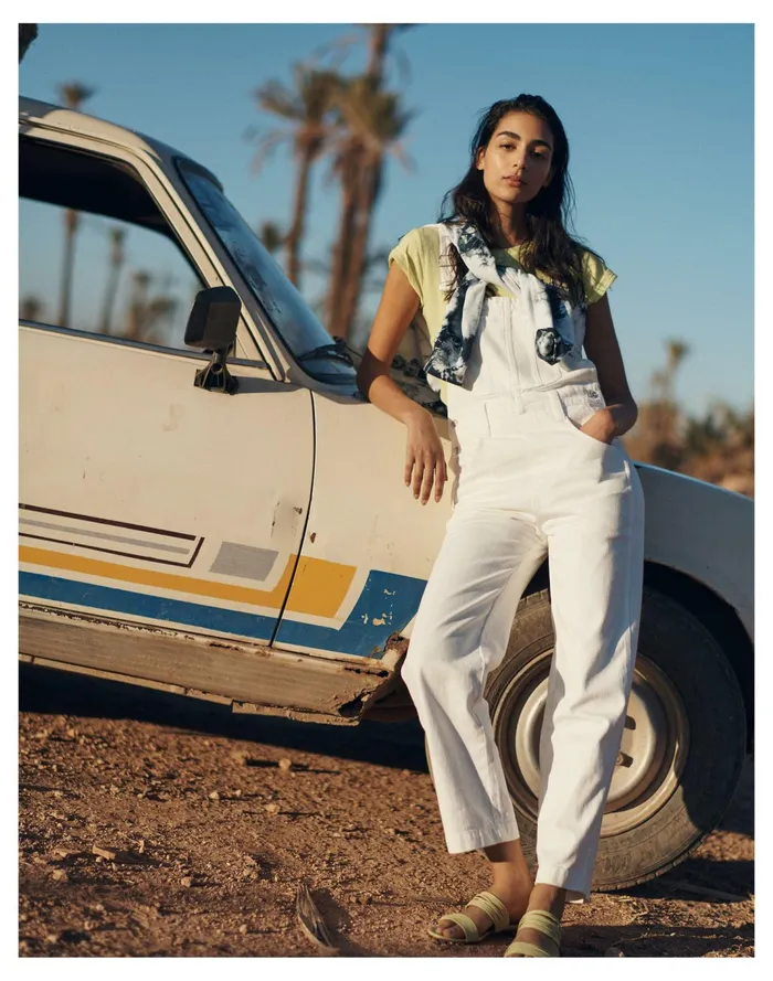 Women Straight Leg Overalls In Tile White Tile White Madewell Jeans Women Straight Leg Overalls In Tile White Tile White Madewell Jeans