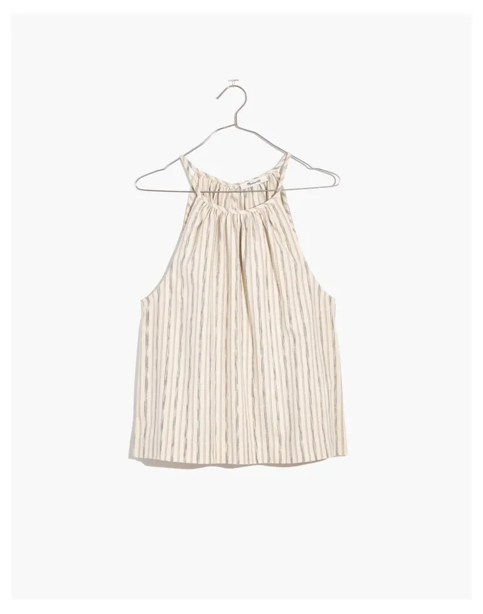 Women Striped Cutaway Tank Top Ikat Stripe Madewell Tops and Shirts Women Striped Cutaway Tank Top Ikat Stripe Madewell Tops and Shirts