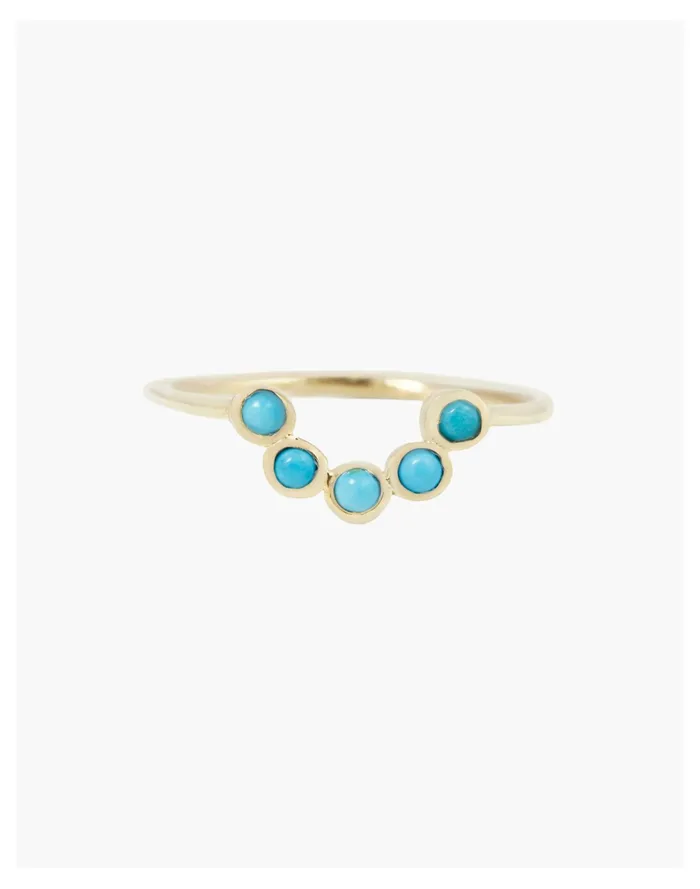 Women STUDIO GRUN Turquoise Bridge Ring Turquoise Madewell Rings