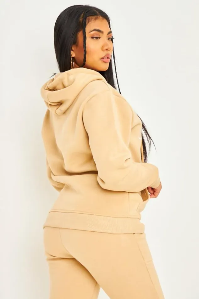 Women Sweat Capuche Beige Fonc Brentiny Beige Brentiny Paris Sweaters and Sweatshirts Women Sweat Capuche Beige Fonc Brentiny Beige Brentiny Paris Sweaters and Sweatshirts