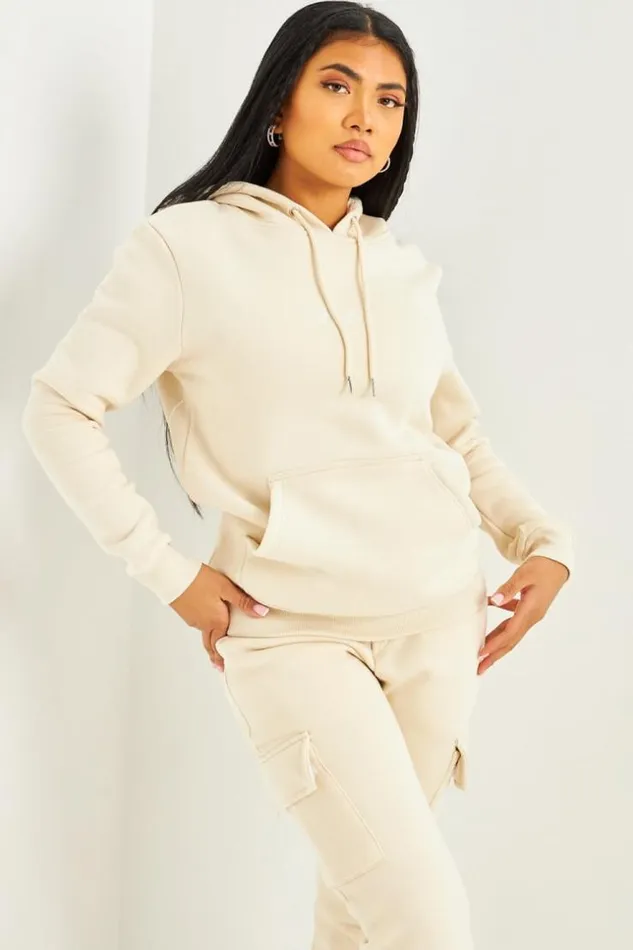 Women Sweat Capuche cru Inscription Brentiny Ecru Brentiny Paris Sweaters and Sweatshirts Women Sweat Capuche cru Inscription Brentiny Ecru Brentiny Paris Sweaters and Sweatshirts
