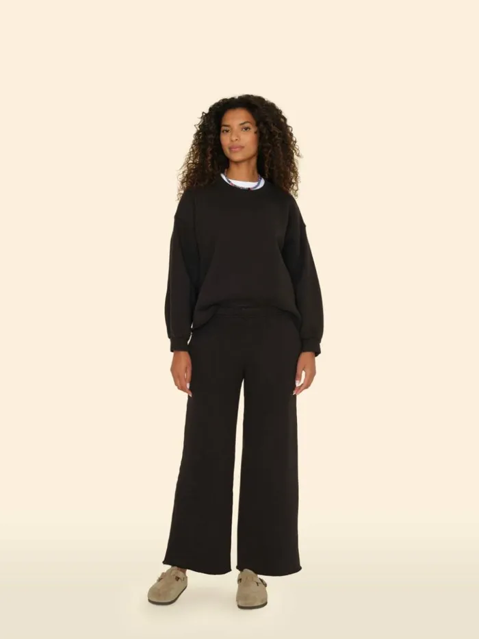 Women Sweats and Tees Xirena Black Emmette Sweatpant