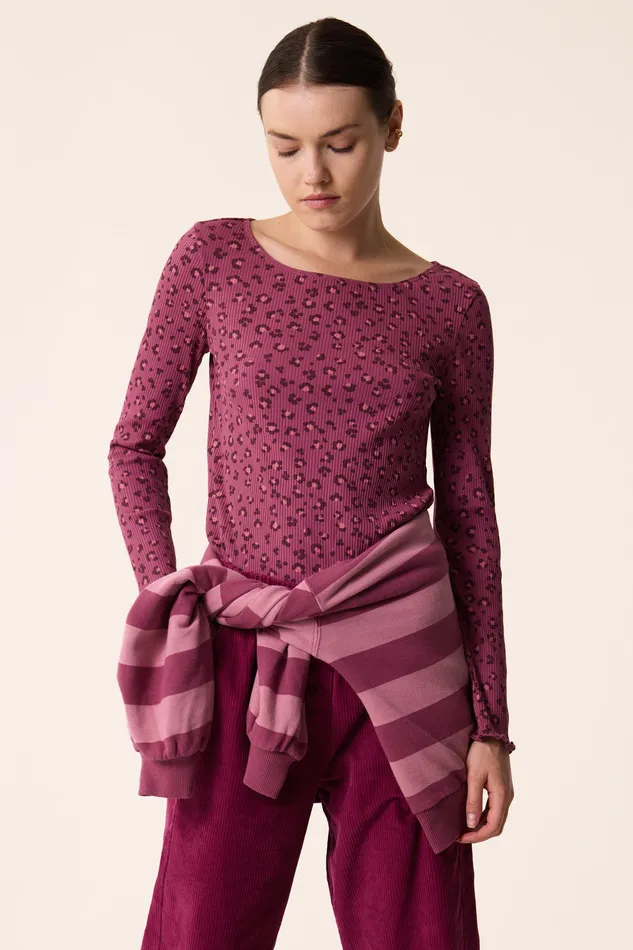 Women TShirt Hailey Leo Bruyere TShirt Coton Imprim Lopard Des Petits Hauts TShirts and Sweatshirts Women TShirt Hailey Leo Bruyere TShirt Coton Imprim Lopard Des Petits Hauts TShirts and Sweatshirts