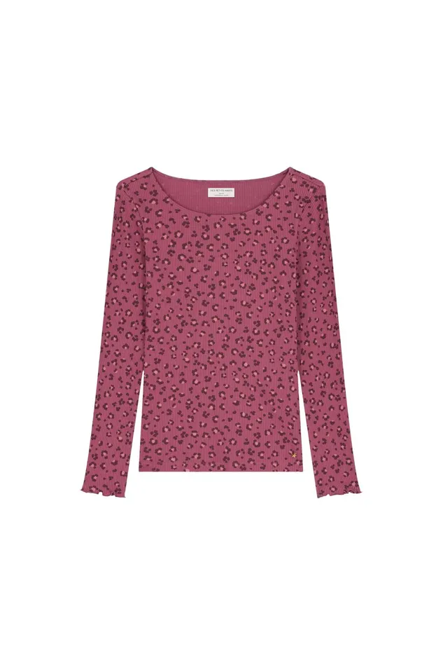 Women TShirt Hailey Leo Bruyere TShirt Coton Imprim Lopard Des Petits Hauts TShirts and Sweatshirts