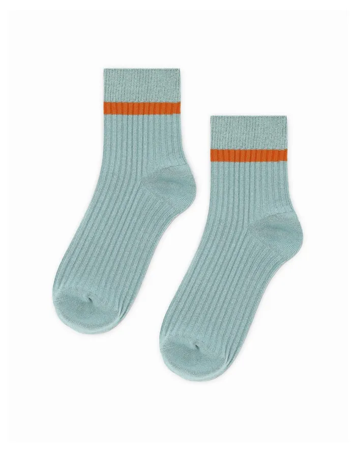 Women Tailored Union Andy Socks Aquamarine Madewell Socks