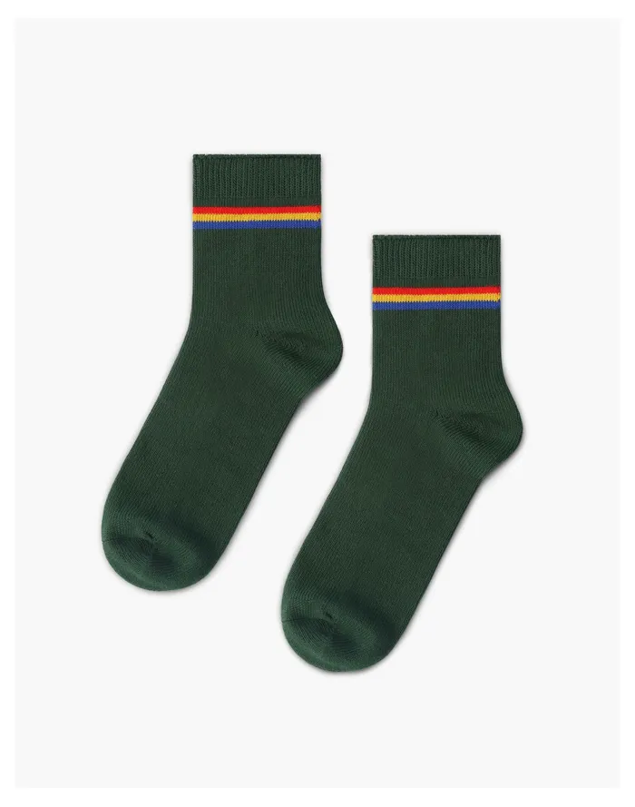 Women Tailored Union Dazed Green Madewell Socks