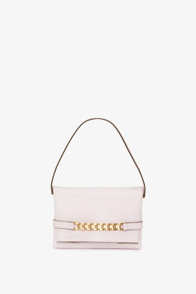 Women The Chain Pouch Victoria Beckham EXCLUSIVE Mini Chain Pouch In Bubblegum Pink Leather Women The Chain Pouch Victoria Beckham EXCLUSIVE Mini Chain Pouch In Bubblegum Pink Leather