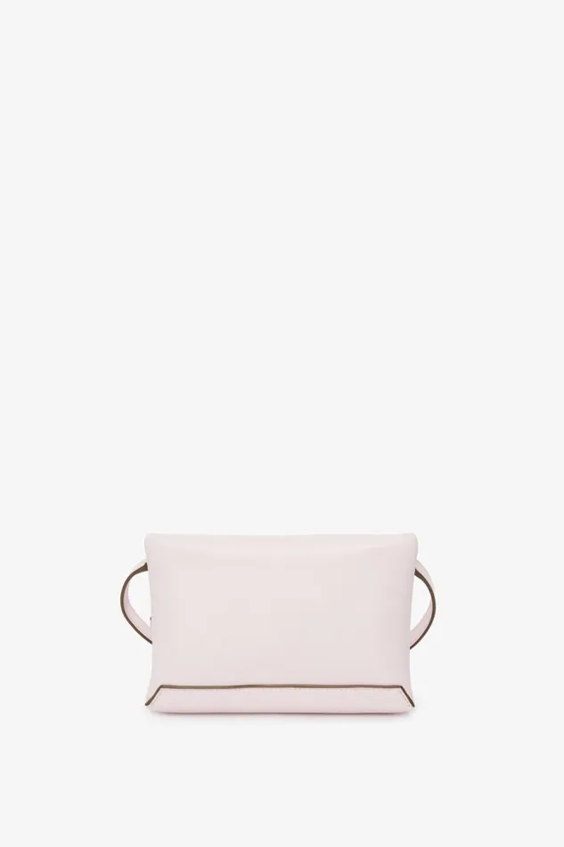Women The Chain Pouch Victoria Beckham EXCLUSIVE Mini Chain Pouch In Bubblegum Pink Leather