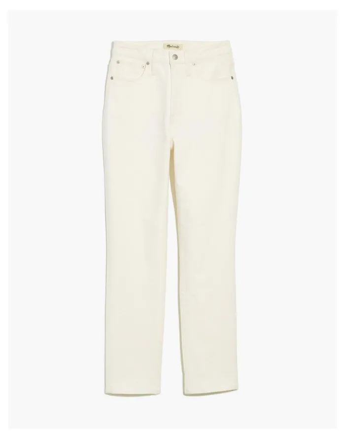 Women The Curvy Perfect Vintage Jean In Tile White Tile White Madewell Jeans Women The Curvy Perfect Vintage Jean In Tile White Tile White Madewell Jeans