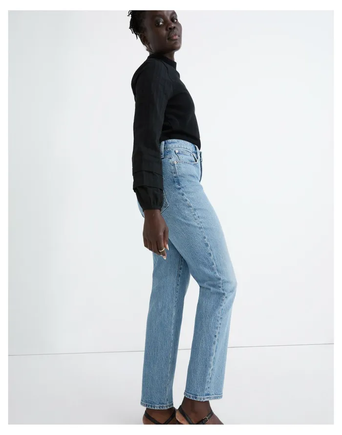 Women The Curvy Perfect Vintage Straight Jean In Hoye Wash Hoye Wash Madewell Jeans Women The Curvy Perfect Vintage Straight Jean In Hoye Wash Hoye Wash Madewell Jeans
