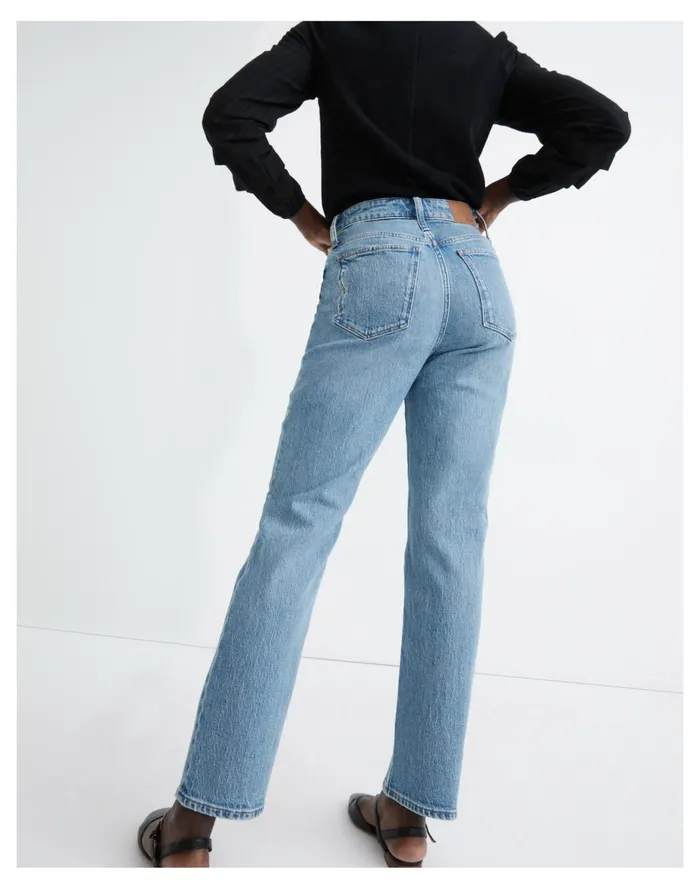 Women The Curvy Perfect Vintage Straight Jean In Hoye Wash Hoye Wash Madewell Jeans Women The Curvy Perfect Vintage Straight Jean In Hoye Wash Hoye Wash Madewell Jeans