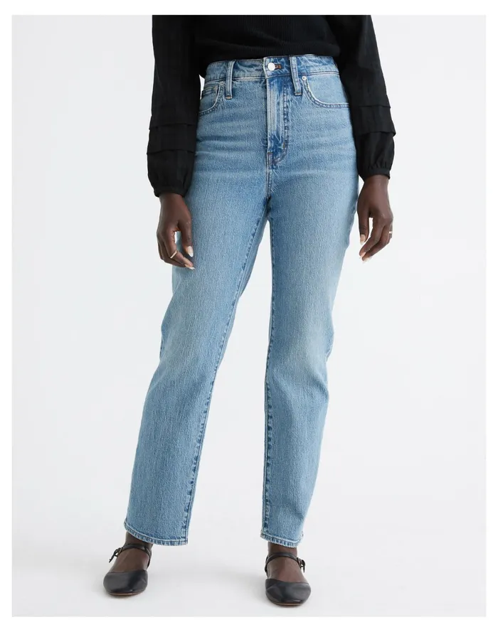 Women The Curvy Perfect Vintage Straight Jean In Hoye Wash Hoye Wash Madewell Jeans Women The Curvy Perfect Vintage Straight Jean In Hoye Wash Hoye Wash Madewell Jeans