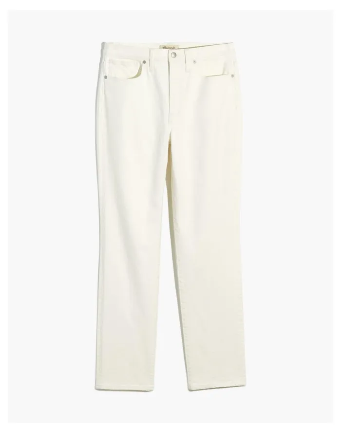 Women The Girljean In Tile White Tile White Madewell Jeans Women The Girljean In Tile White Tile White Madewell Jeans