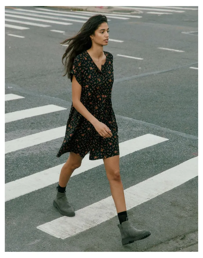 Women The Henry Lugsole Boot In Nubuck Coastal Granite Madewell Boots Women The Henry Lugsole Boot In Nubuck Coastal Granite Madewell Boots