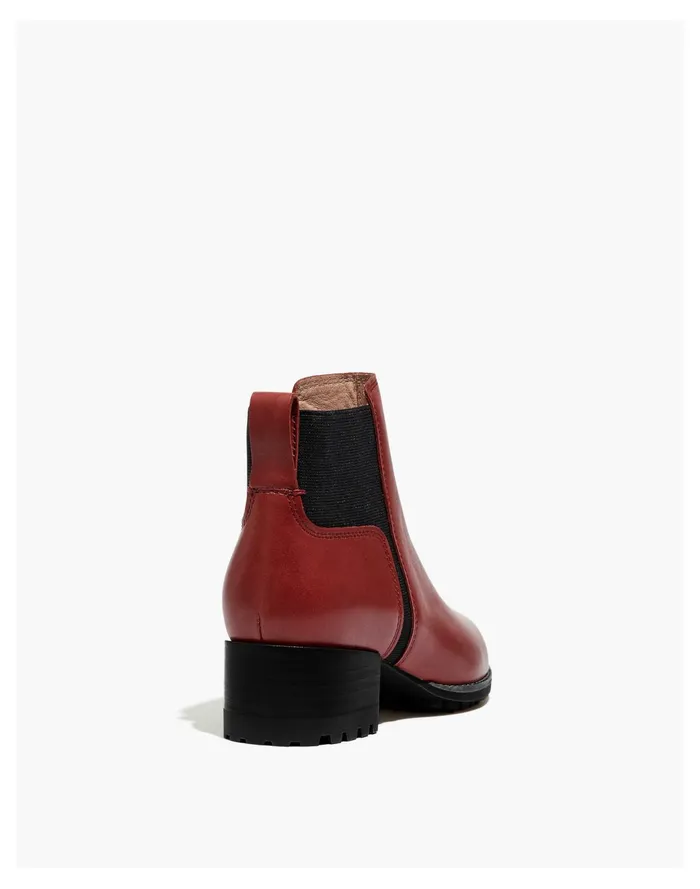 Women The Kathleen Lugsole Boot Rusted Burgundy Madewell Boots Women The Kathleen Lugsole Boot Rusted Burgundy Madewell Boots