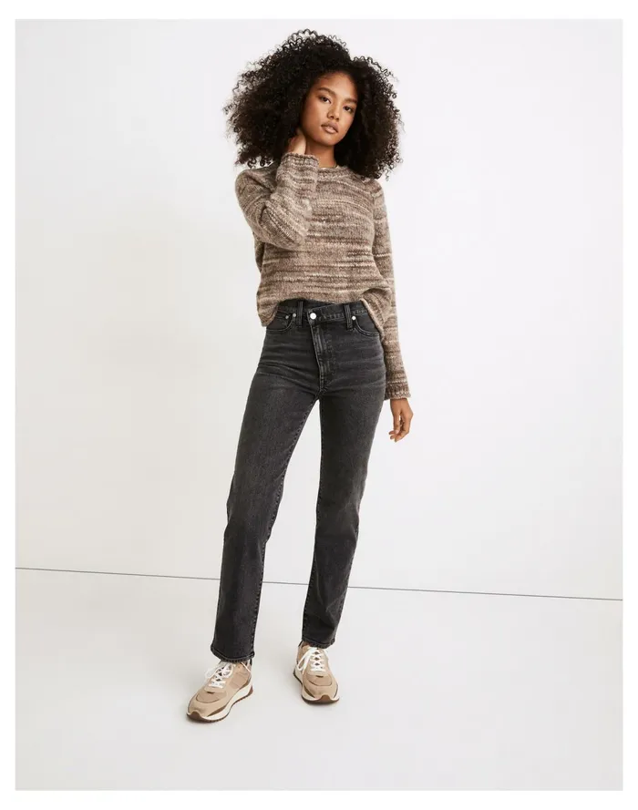 Women The Perfect Vintage Straight Jean In Idlewood Wash Idlewood Wash Madewell Jeans