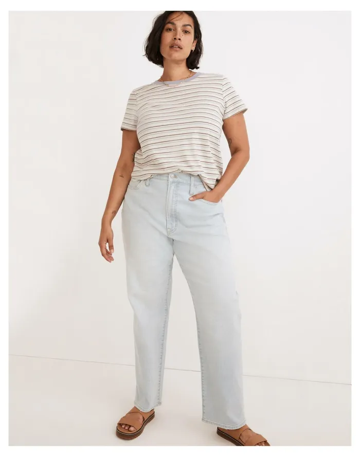Women The Perfect Vintage Straight Jean In Mosedale Wash Mosedale Wash Madewell Jeans