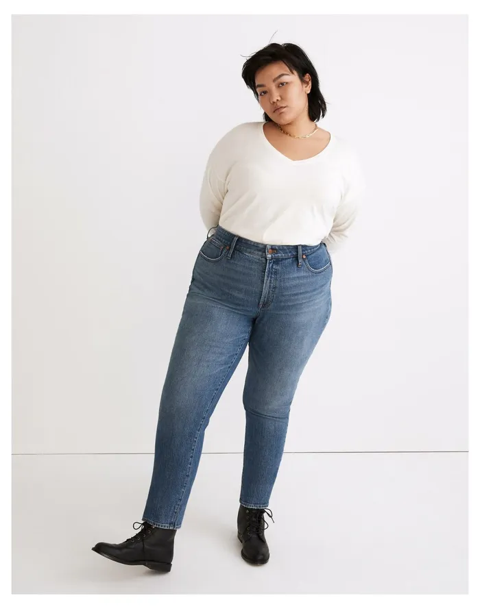 Women The Plus Perfect Vintage Jean In Belbury Wash Belbury Wash Madewell Jeans